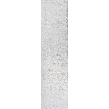 Groovy Solid Shag Area Rug